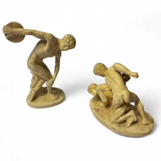 Pair of Greek Sports Figurines