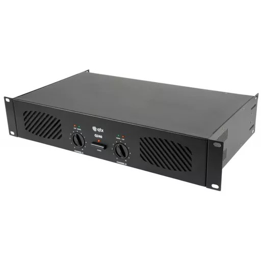 QTX Q240 Power Amplifier 2x120w