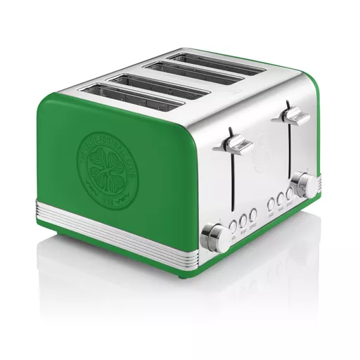 4 Slice Green Toaster