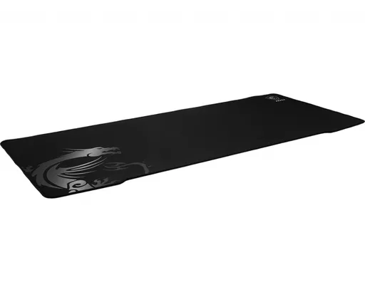 MSI AGILITY GD70 Pro Gaming Mousepad '900mm x 400mm, Pro Gamer Silk Surface, Iconic Dragon Design, Anti-slip and shock-absorbing rubber base, Reinforced stitched edges'