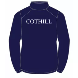 CothillSchoolRainJacketNavyBack.png