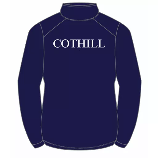 CothillSchoolRainJacketNavyBack.png