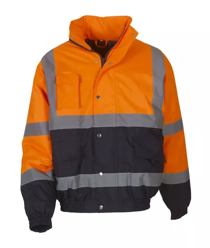 Hi-Vis 2 Tone Bomber Jacket