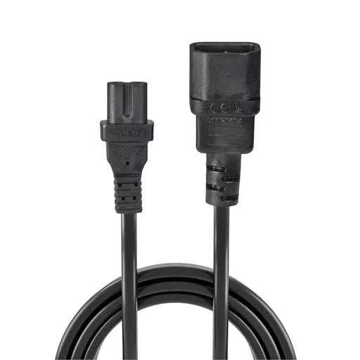 Lindy 2m IEC C14 to IEC C7 (Figure 8) Power Cable