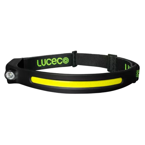 LUCECO 5W LED Flexible Head Torch With Motion Sensor & USB Charging