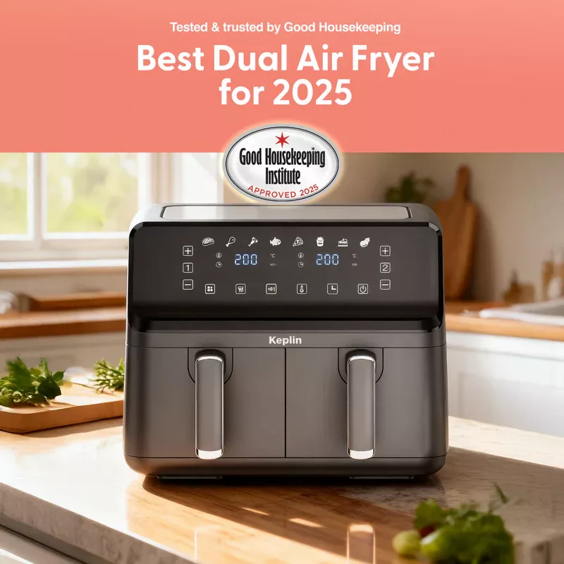 Keplin Product Awarded in Good Housekeeping’s Best Dual Air Fryers for 2025 List
