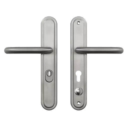 HOOPLY 918902 Security Container Door Handle With Cylinder Cover (Euro Profile)