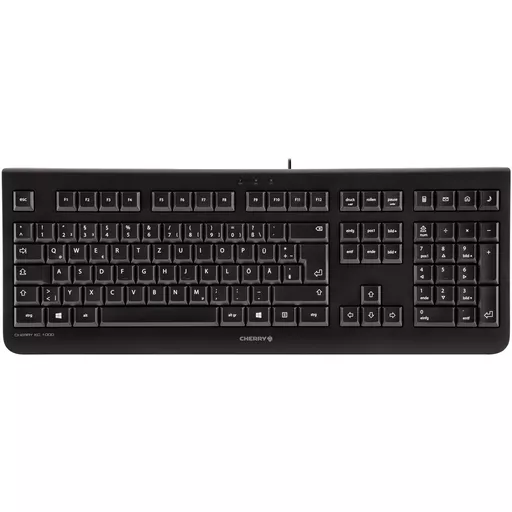 CHERRY KC 1000 keyboard USB QWERTY Nordic Black