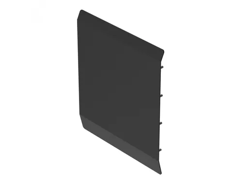 Peugeot Boxer 2006-Onwards External Shield - Sliding Door (Passenger Side) - L1H1, L2H1, L2H2, L3H2, L3H3, L4H2, L4H3 (VGP667-BLACK)