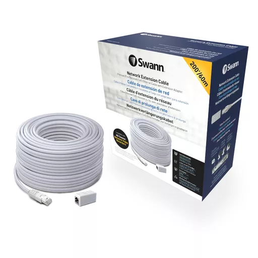 Swann SWNHD-60MCAT5E-GL networking cable White 60 m Cat5e