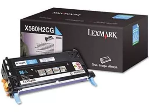 Lexmark X560H2CG Toner cartridge cyan, 10K pages ISO/IEC 19752 for Lexmark X 560