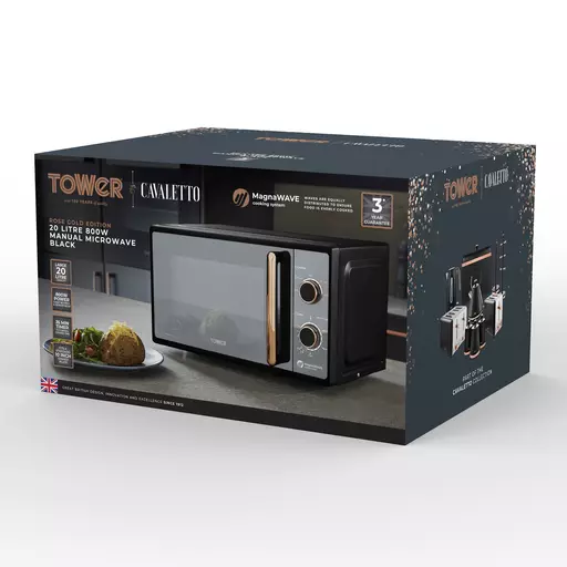 Tower cavaletto deals microwave