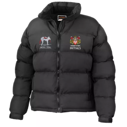 UniversityOfKent_MuayThai_LadiesPuffa_Black_Front.png