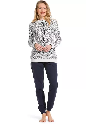 Pastunette PYJAMA SET Abstract Palm Leaf