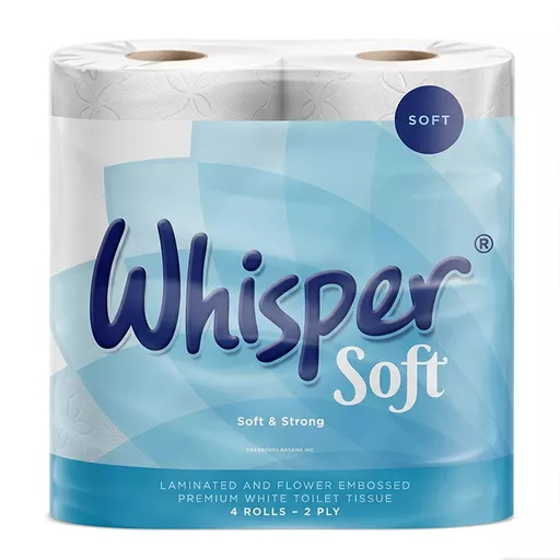 Whisper Luxury 3-Ply Toilet Roll