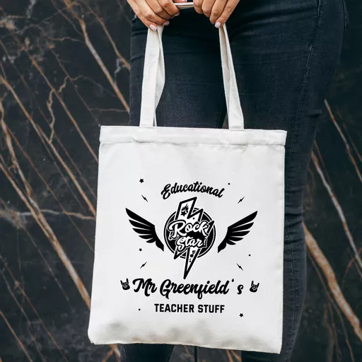Rock Star Teachers Tote Bag