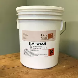 Off White Limewash supplied in 15ltr tubs