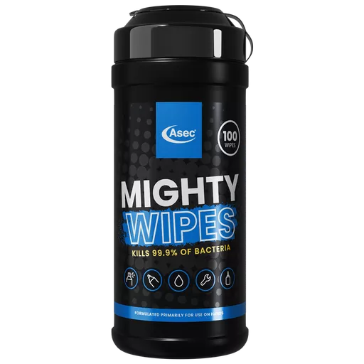 ASEC Mighty Antiseptic Wipes - Heavy Duty Hand & Surface Wipes