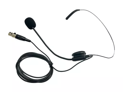 Q-Audio QWM Headset with TA4 Mini XLR