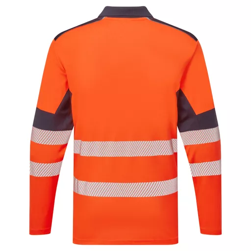 SYH-305- System-Hi-Vis-Orange-Navy-CottonCool-Long-Sleeve-Polo-With-Segmented-Tape-Back.png