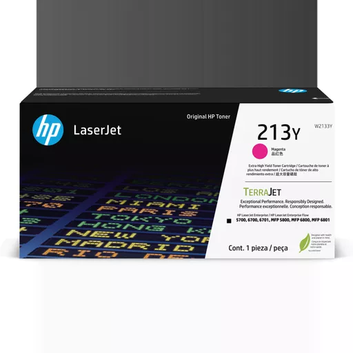 HP W2133Y/213Y Toner cartridge magenta extra High-Capacity, 12K pages ISO/IEC 19798 for HP CLJ 5800/6700/6701