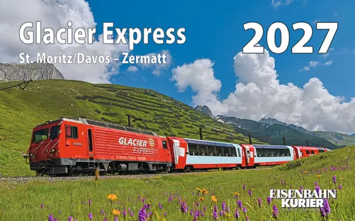 Glacier Express Kalender 2027