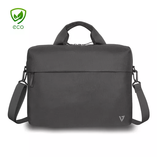 V7 CTP14-ECO2 laptop case 35.8 cm (14.1") Briefcase Black