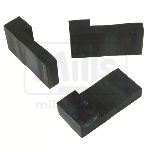 Mills Polemate Rubber Wedge Spacers Pk3
