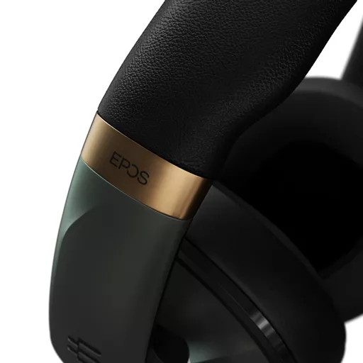 EPOS H6PRO Closed Headset Wired Head-band Gaming Black, Gold, Green