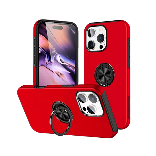 Ring Armour for iPhone 16 Pro Max - Red