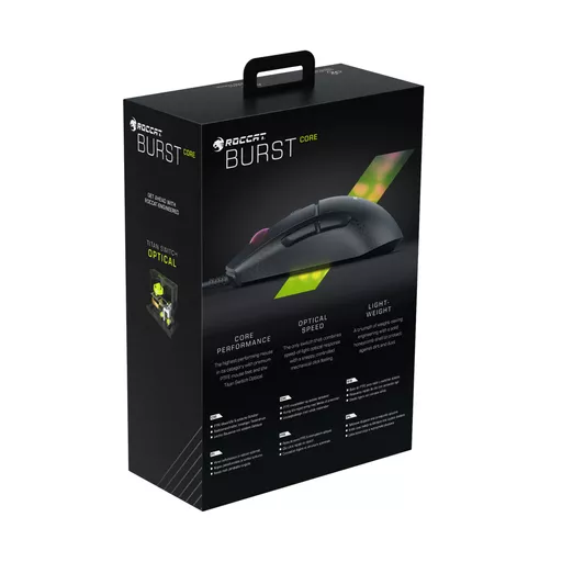 ROCCAT Burst Core mouse Gaming Right-hand USB Type-A Optical 8500 DPI