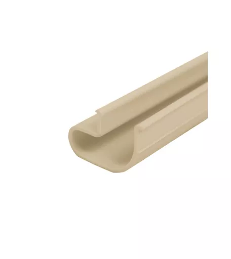 Plastic Cream Slatwall Insert