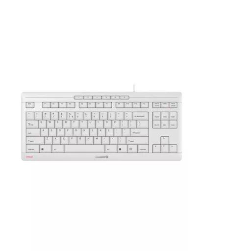 CHERRY STREAM TKL keyboard Universal USB QWERTY English White