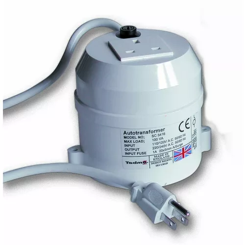 100Va USA 120v to UK 240v Step Up Transformer, 100Va (USA Plug to UK Socket)