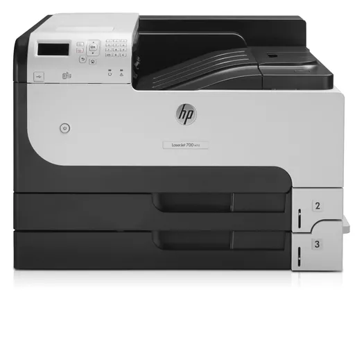 HP LaserJet Enterprise 700 Printer M712dn, Black and white, Printer for Business, Print, Front-facing USB printing; Two-sided printing