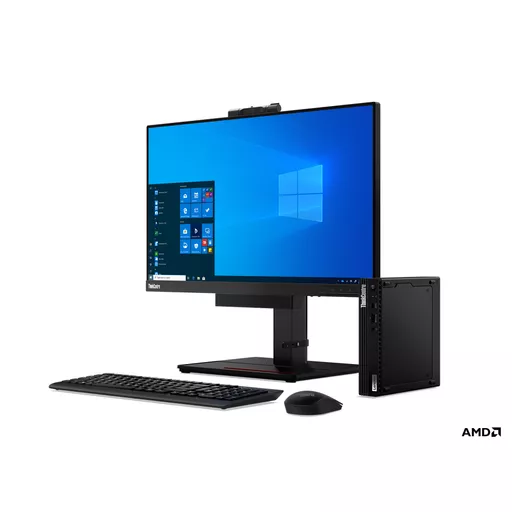 Lenovo ThinkCentre M75q Gen 2 AMD Ryzen™ 5 5600GE 8 GB DDR4-SDRAM 256 GB SSD Windows 11 Pro Mini PC Black
