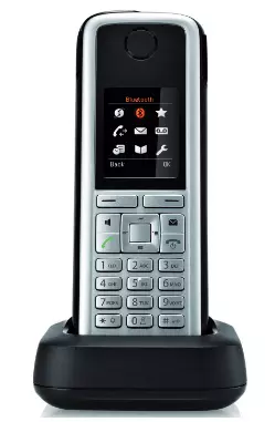 Unify OpenStage M3 handsets DECT telephone Caller ID Black, Silver