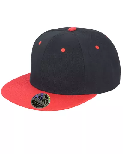 Bronx Original Flat Peak Snap Back Dual Colour Cap