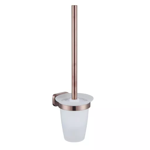 Asti Toilet Brush Holder - Brushed Bronze