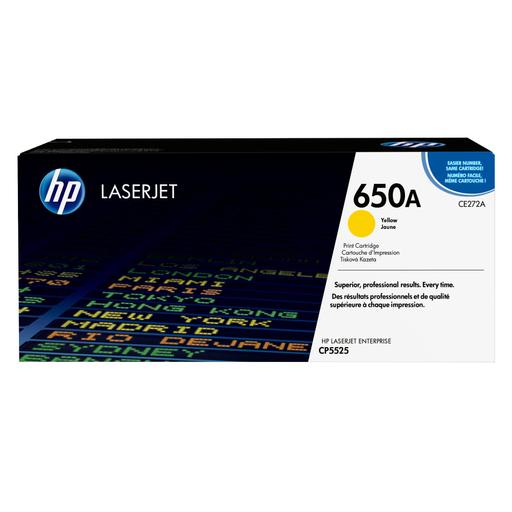 HP CE272A/650A Toner cartridge yellow, 15K pages ISO/IEC 19798 for HP CLJ CP 5525