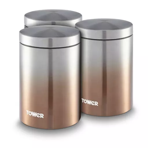 Infinity Ombre Set of 3 Canisters