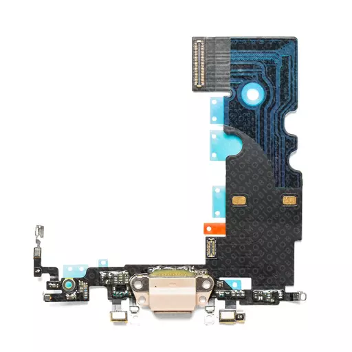 Charging Port Flex Cable (Gold) (CERTIFIED - Aftermarket) - For iPhone 8 / SE2