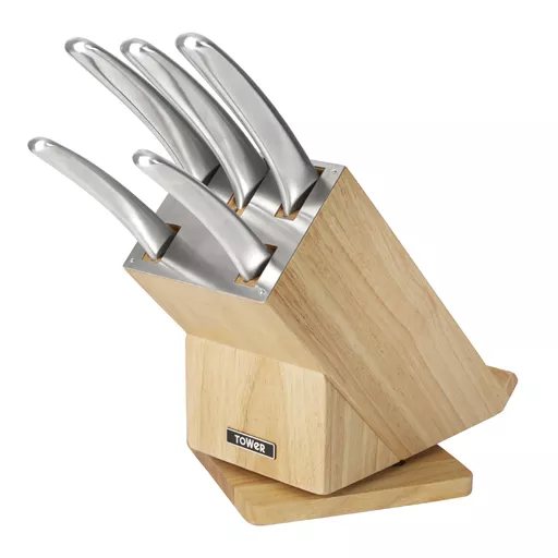 5 Piece Rotating Knife Block