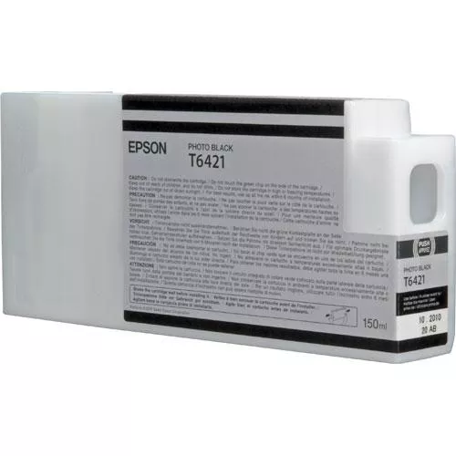 Epson C13T642100/T6421 Ink cartridge black 150ml for Epson Stylus Pro 7890