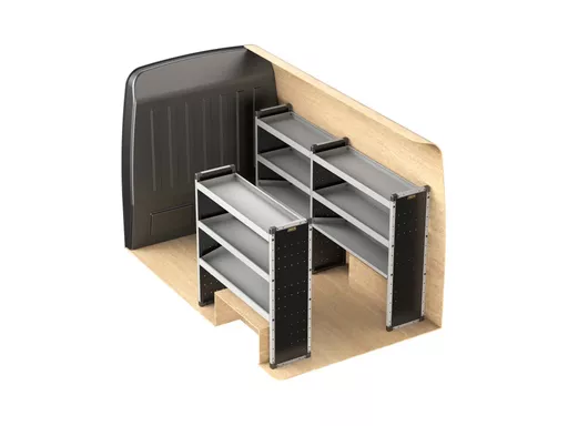 Toyota Proace City 2020 on Van Racking - Full Trade Van Racking Kit L2H1