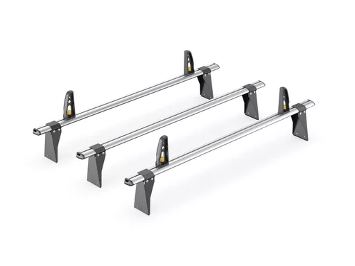 Ford Transit 2000-2014 L1,L2,L3, H2 - ULTI Bar+ (Aluminium) - 3 Roof Bars