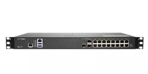 SonicWall NSA 2700 Managed L2 Gigabit Ethernet (10/100/1000) 1U Black