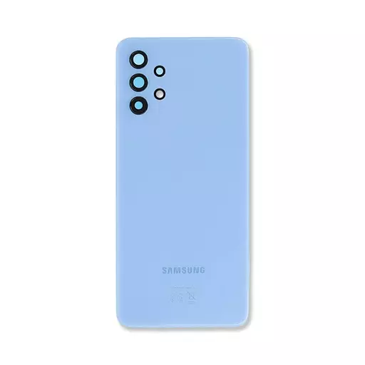 Back Cover w/ Camera Lens (Service Pack) (Awesome Blue) - For Galaxy A32 5G (A326)