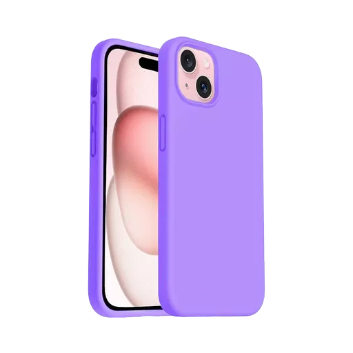 Silicone for iPhone 15 - Purple