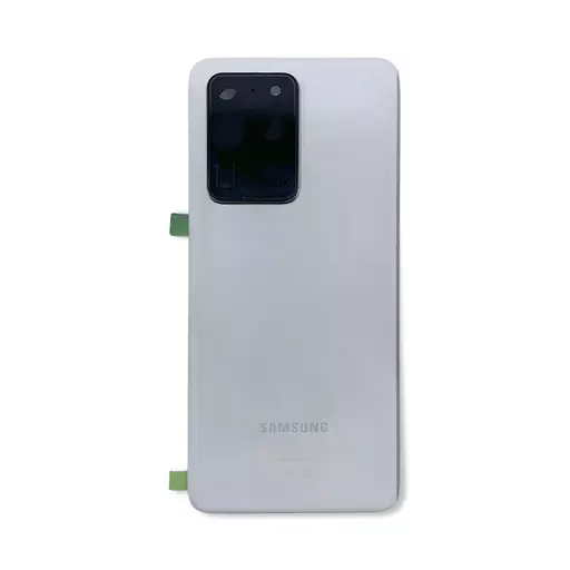 Back Cover w/ Camera Lens (Service Pack) (Cloud White) - For Galaxy S20 Ultra (G988)